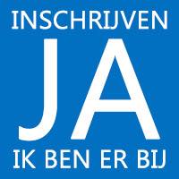 Inschrijven-Ja-Ik ben er bij Tekst-in-afbeelding = Ja, ik ben er bij