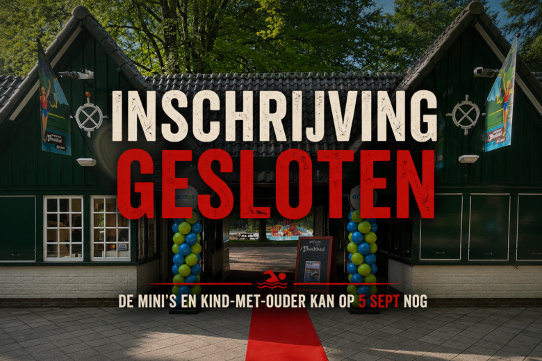 Inschrijving gesloten - De mini's en kind-met-ouder kan op 5 sept nog